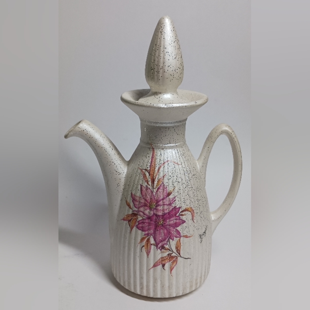 Vintage Italian Made Berger Porcelain Coffeepot